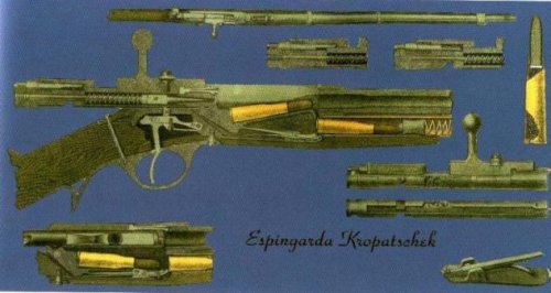 Τυφέκιο KROPATSCHEK υποδ. 1878, διαμ. 11 χιλ.